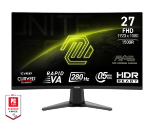شاشة حاسوب منحنية للألعاب MSI MAG 276CXF 280hz