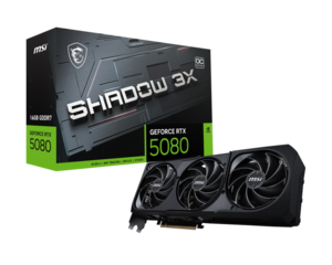 Graphics card MSI RTX 5080 16G SHADOW 3X OC