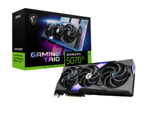 Graphics card MSI GeForce RTX 5070 Ti 16G GAMING TRIO OC
