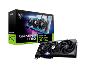 Graphics card MSI RTX 5060 Ti 8G GAMING TRIO OC
