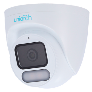 كاميرا قبة 4MP F1.0 Wise-ISP بزاوية واسعة 2.8 مم موديل IPC-T244-ADF28K-WP من UNIARCH