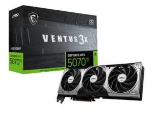 Graphics card MSI RTX 5070 Ti 16G VENTUS 3X OC