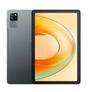 جهاز لوحي Blackview Tab 60 Pro LTE ‏10.1 إنش 8GB/128GB بلون رمادي مع غطاء وواقي شاشة