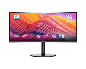 شاشة كمبيوتر منحنية للأعمال "34 MSI Modern MD342CQP MSI