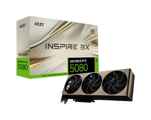 Graphics card RTX 5080 16G INSPIRE 3X OC