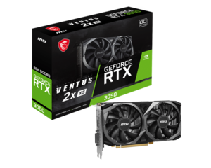 Graphics card MSI GeForce RTX 3050 VENTUS 2X XS 8G OC