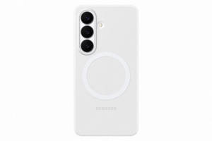 غطاء سيليكون مغناطيسي أبيض لـ Samsung Galaxy S26 Ultra S948
