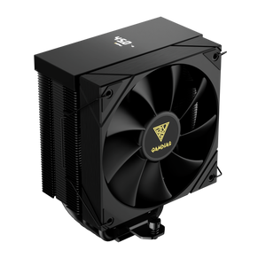 BOREAS M2-51D - black air cooler with temperature display