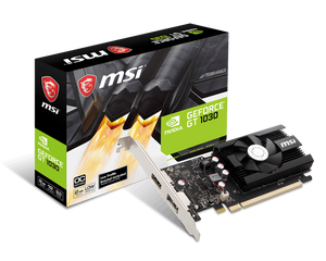 Graphics card MSI GeForce GeForce GT 1030 4GD4 LP OC