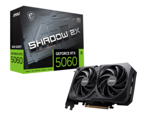Graphics card MSI GeForce RTX 5060 8G SHADOW 2X OC