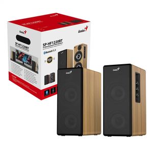 Колонки в деревянном корпусе GENIUS SP-HF1220BT BT