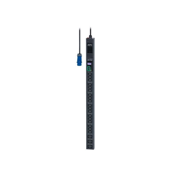 Easy PDU,Metered,ZeroU,16A,230V,(18)C13 & (3)C19; IEC309 EASY