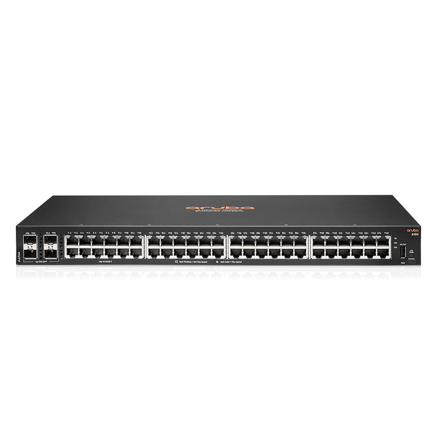 Aruba 6100 48G 4SFP+ Switch ARUBA