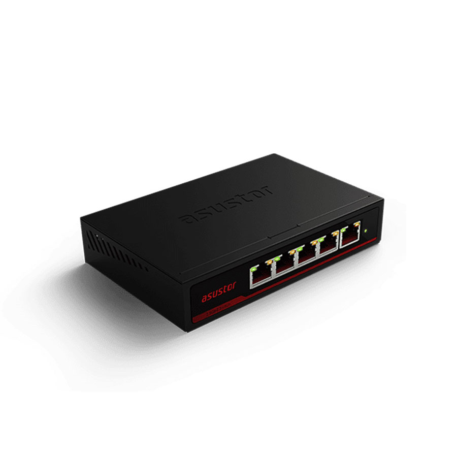 ASUSTOR Switch 5 Port 2.5G Base-T unmanaged ASUSTOR