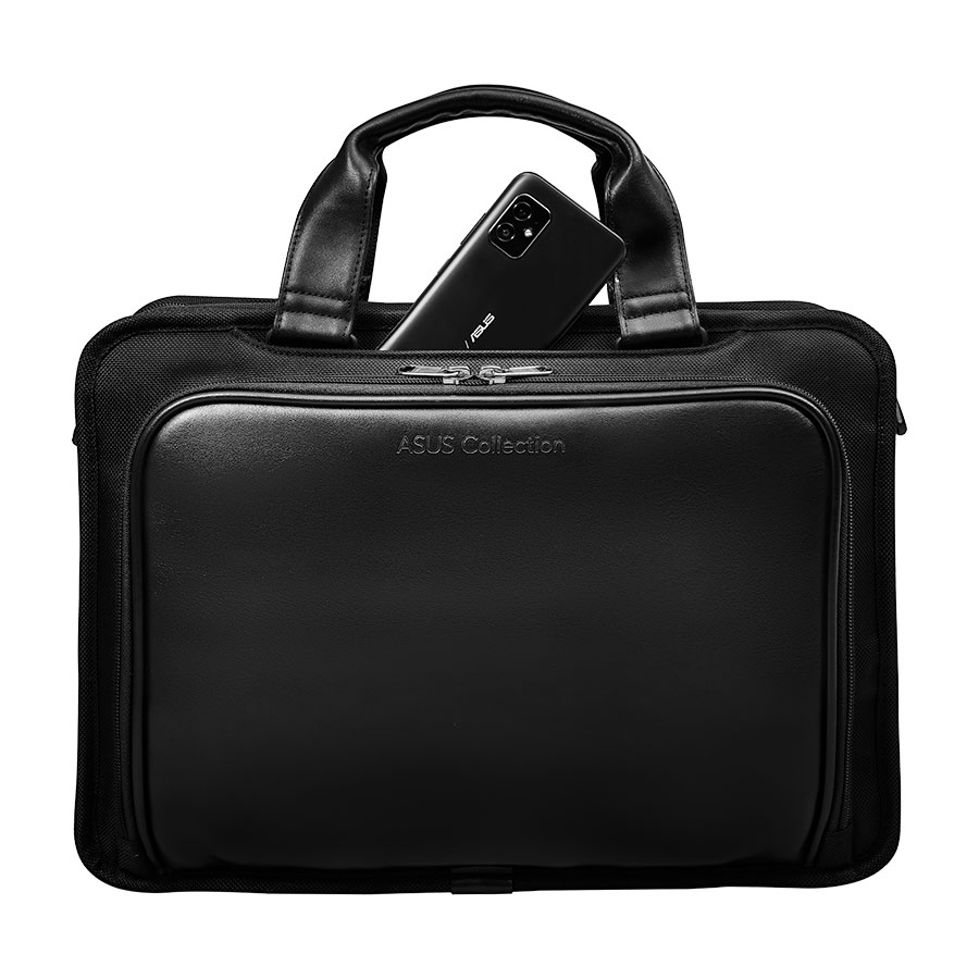ASUS Vantage Briefcase / Combining beauty and strength design / Nappa leather / Water and tear resistant ASUS