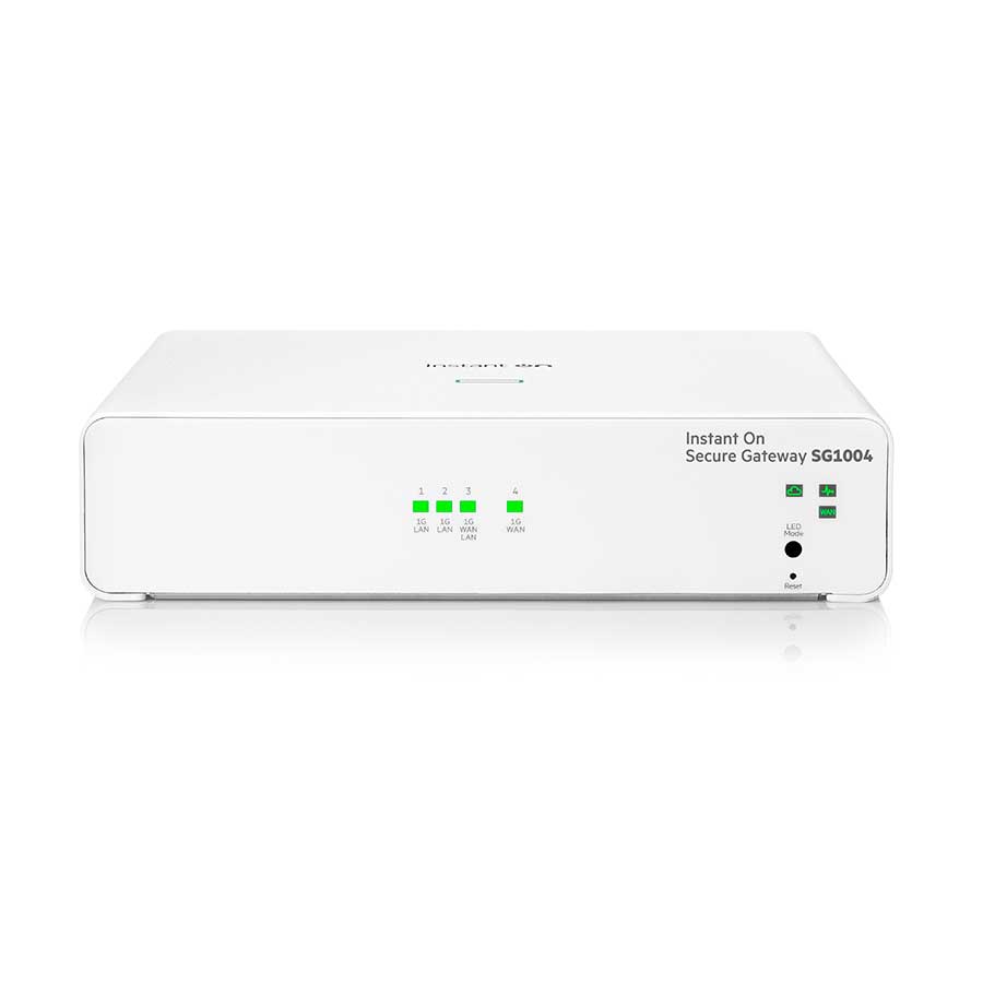 HPE Networking Instant On Secure Gateway 4-port Gigabit SG1004 HPE