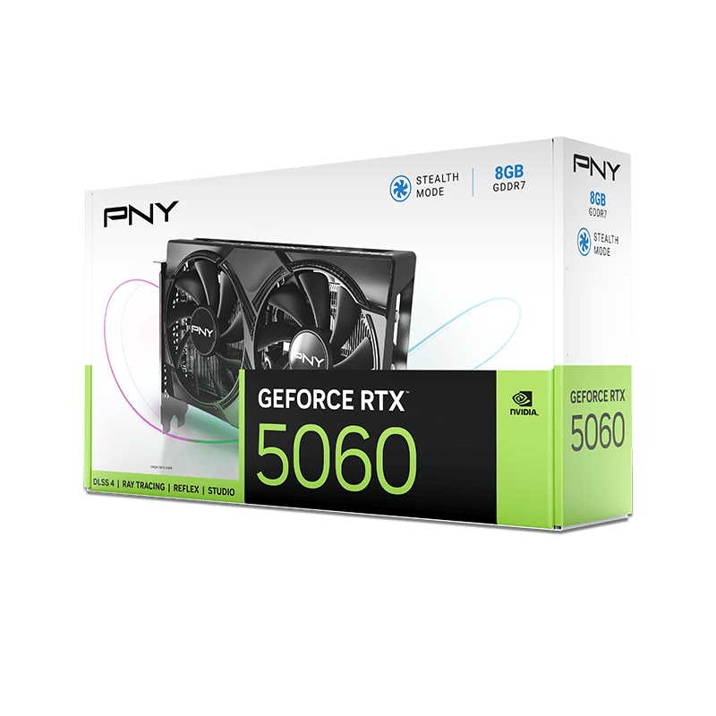 PNY GeForce RTX™ 5060 8GB Dual Fan PNY