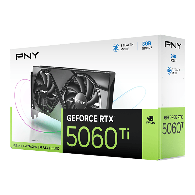 PNY GeForce RTX™ 5060Ti 8GB Dual Fan PNY