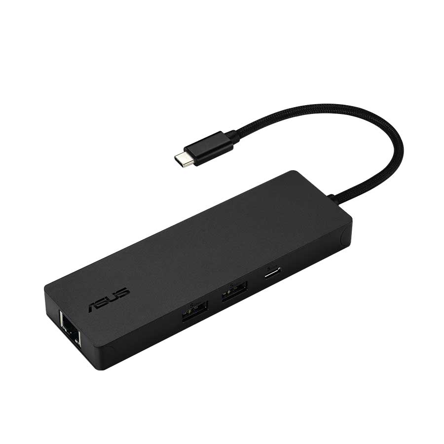 ASUS 8-in-1 USB-C Dock DC210 / HDMI 4K@60Hz / 100W PD / GbE / USB-A & USB-C / SD/MicroSD ASUS