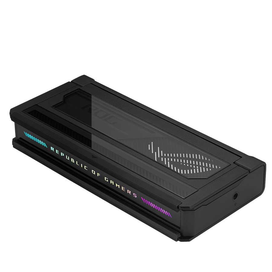 ASUS GAMING ROG CASTRA Gaming Dock / 4K@144Hz HDMI 2.1 / 100W PD / USB-C & 3x USB-A / LAN / Audio / RGB ASUS