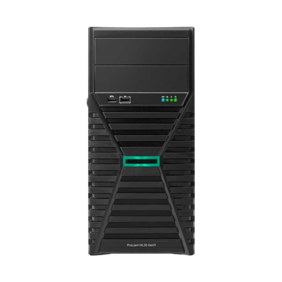 HPE ProLiant ML30 Gen11 E-2434 3.4GHz 4c 1P 32GB-DR 8SFF VROC 2x480GB SATA SSD 800W RPS EU Server HPE