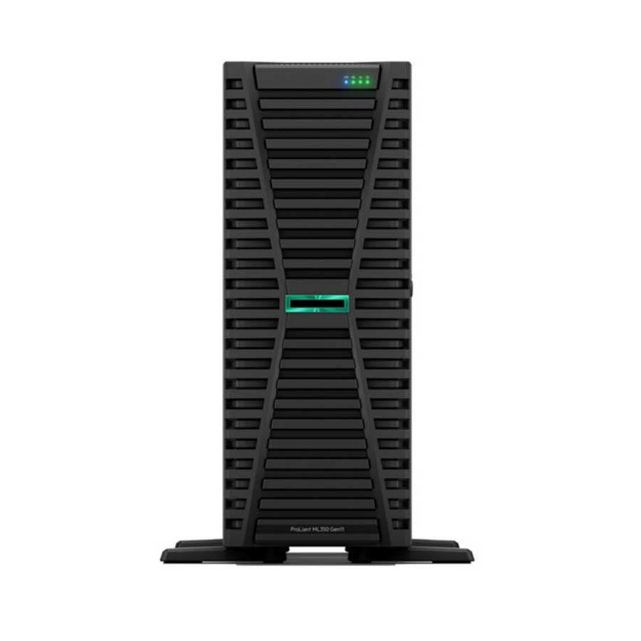 HPE ProLiant ML350 Gen11 4510 2.4GHz 12-core 1P 64GB-R MR408i-o NC BCM5719 8SFF 2x960GB SSD 2x1000W HPE