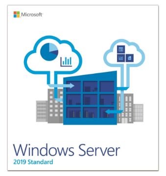 Windows Svr Std 2019 64Bit English 1pk DSP OEI DVD 24 Core