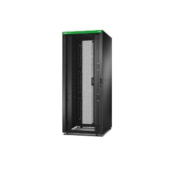 Easy Rack 800mm/42U/1000mm with Roof, Side panel,castors,feet and 4 Brackets, No Bottom, black