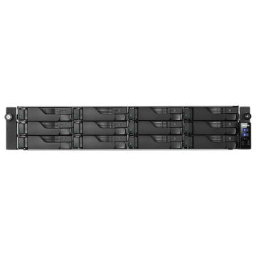 ASUSTOR 12Bay NAS, Intel 9th Xeon E-2224, 8GB DDR4 ECC UDIMM, GbE x4, M.2 Drive Slots